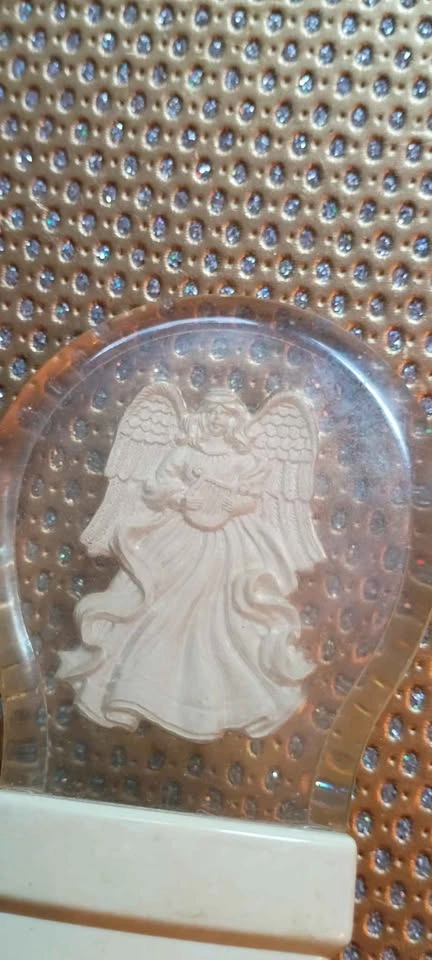 Vintage Angel Nightlight Timer Etched Rare - photo 4