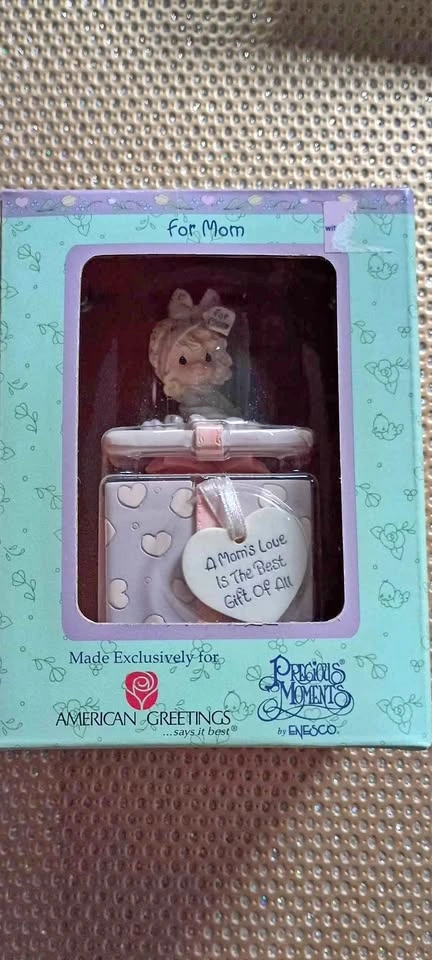 Precious Moments A Mom's Love Statue Box 2000s New In Box