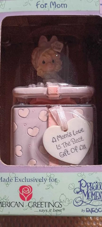 Precious Moments A Mom's Love Statue Box 2000s New In Box - photo 2