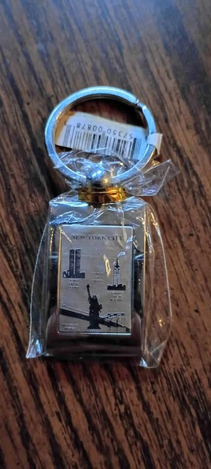 New York City Vintage Metal Keychain