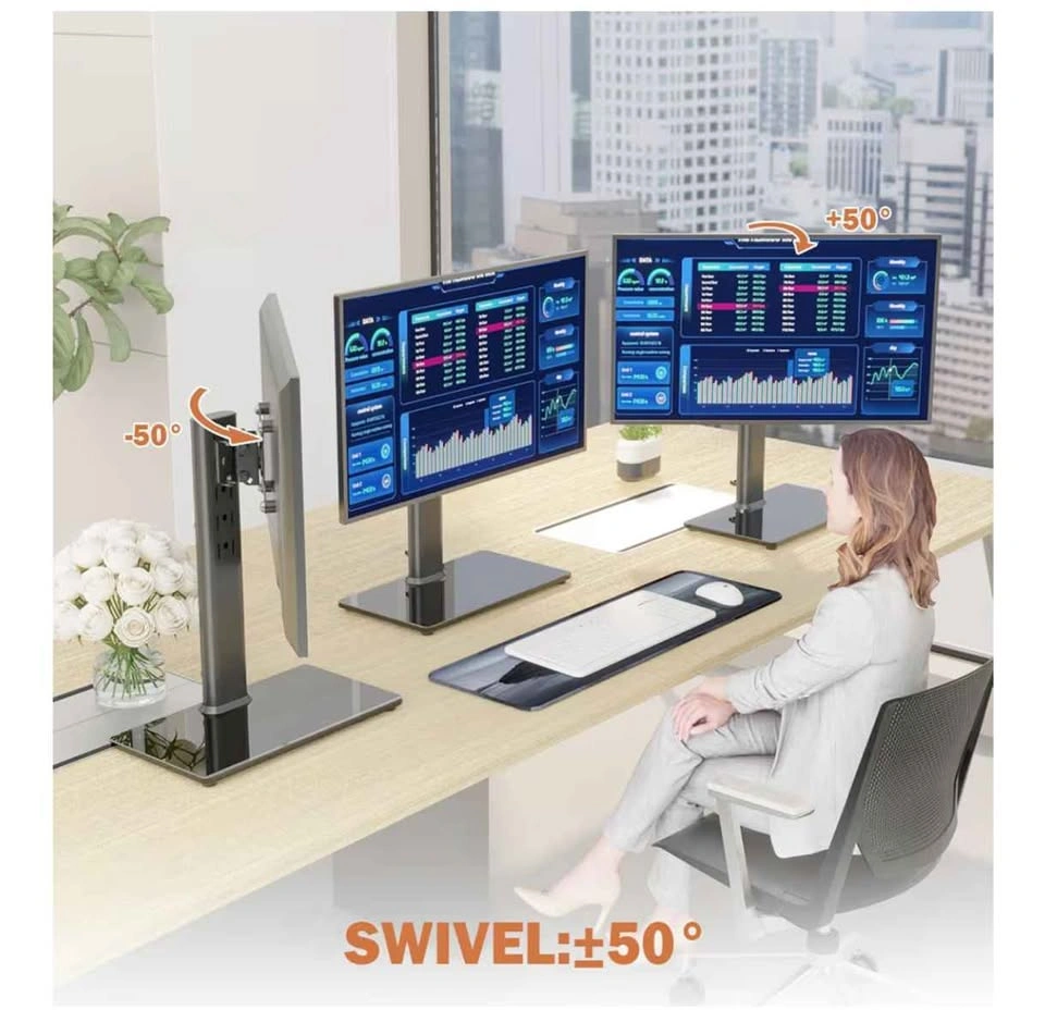 Computer Monitor Desk Stand Mount Riser 13-32 inch - photo 3