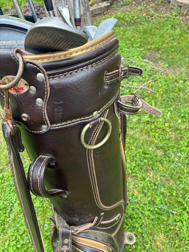 Ram golf bag with golf clubs - photo 3