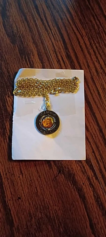 Saint Anthony Amulet Vintage Saint Lawrence Church Vintage - photo 2