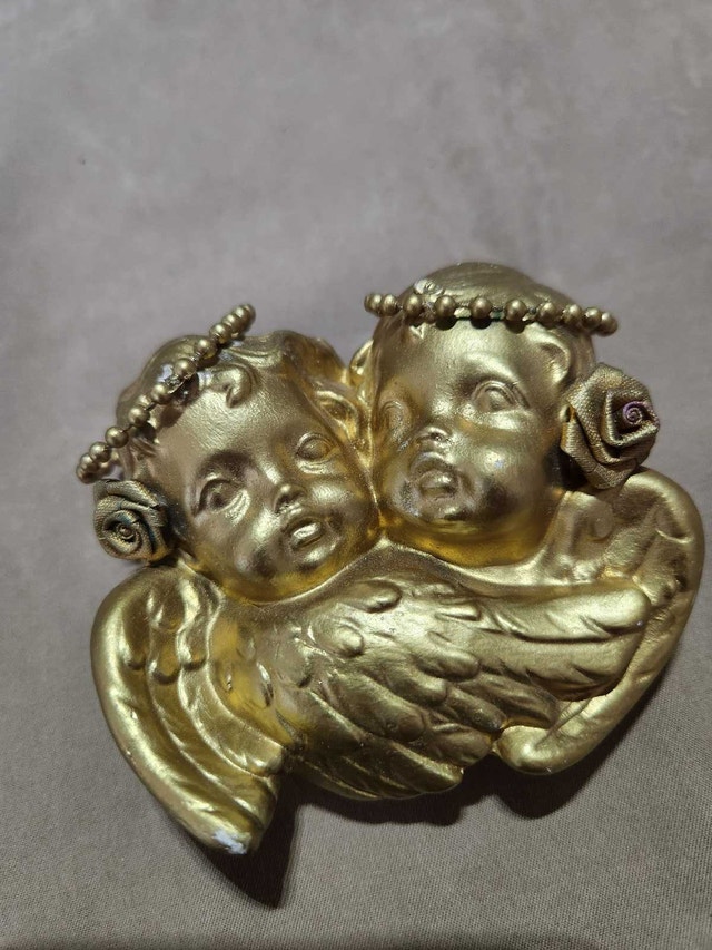 Angel Decor Lot, 1989 Scioto Cherub & Paula’s Cherished Treasure - photo 2