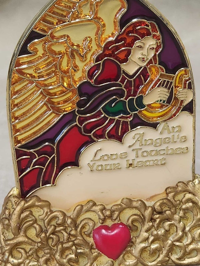 Angel Decor Lot, 1989 Scioto Cherub & Paula’s Cherished Treasure - photo 3
