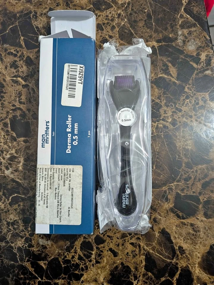 0.5mm Derma Roller for Hair Growth - Sealed