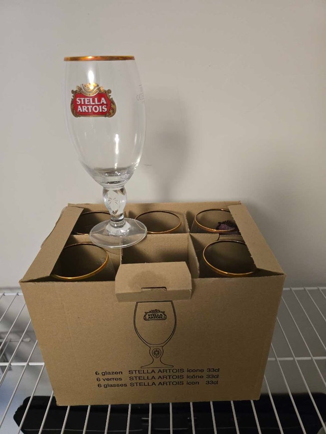 Stella Artois 33cl Beer Glasses