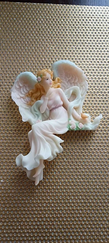 Searphin Glasses Roman Inc Angel Door Blessing Statue w Box Rare - photo 3