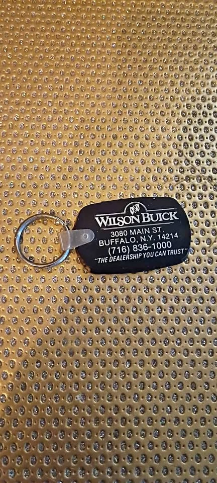 Vintage Wilson Buck Keychain Buffalo Memorabilia