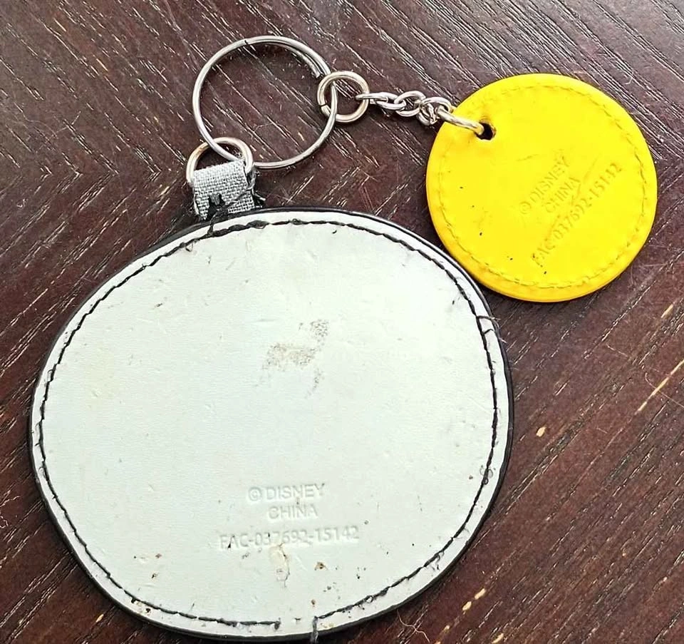 Jack Skellington Vintage Keychain Faux Leather NBCX Tim Burton D - photo 2