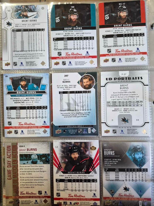 Brent Burns Hockey Card Collection - photo 2