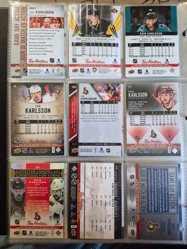 Erik Karlsson Hockey Card Collection - photo 2