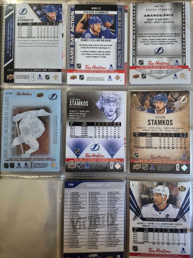 Steven Stamkos Upper Deck Trading Card Collection - photo 2