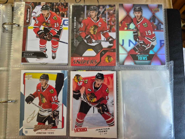 Jonathan Toews Upper Deck Hockey Card Collection - photo 3