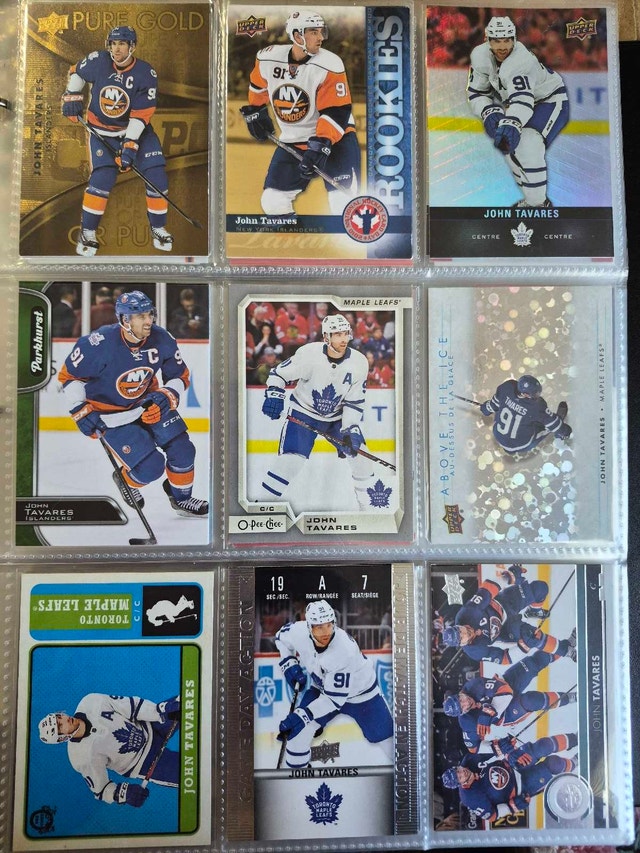 John Tavares Hockey Card Collection