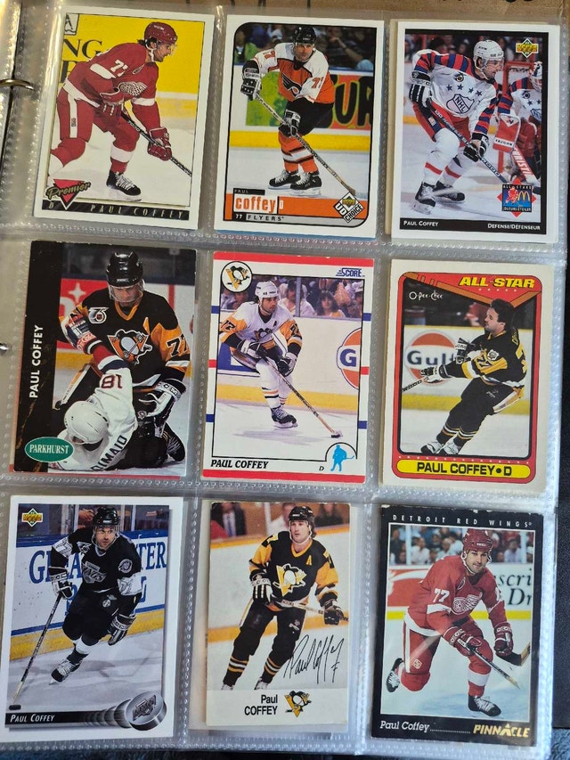 Paul Coffey Hockey Card Collection