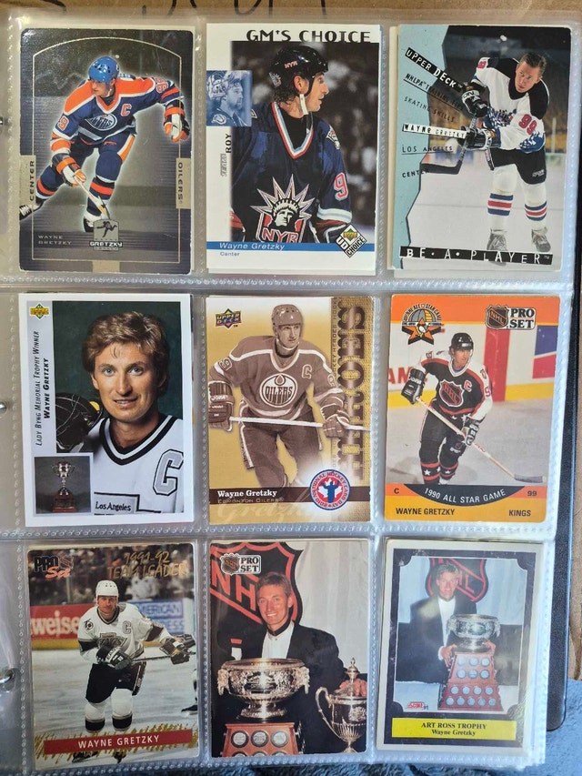 Wayne Gretzky Hockey Card Collection
