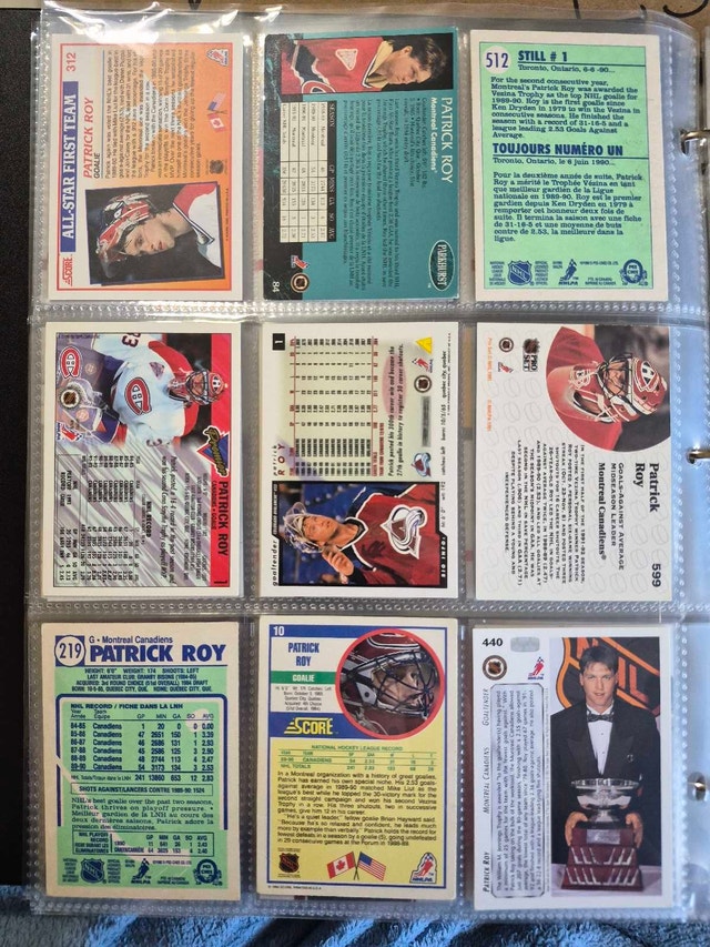 Patrick Roy Hockey Card Collection - photo 2