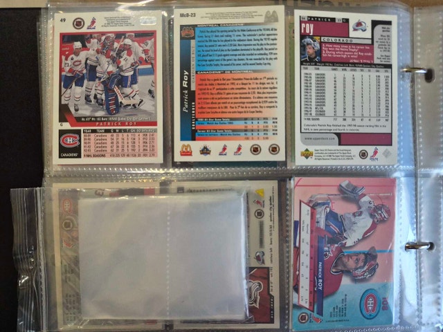 Patrick Roy Hockey Card Collection - photo 4