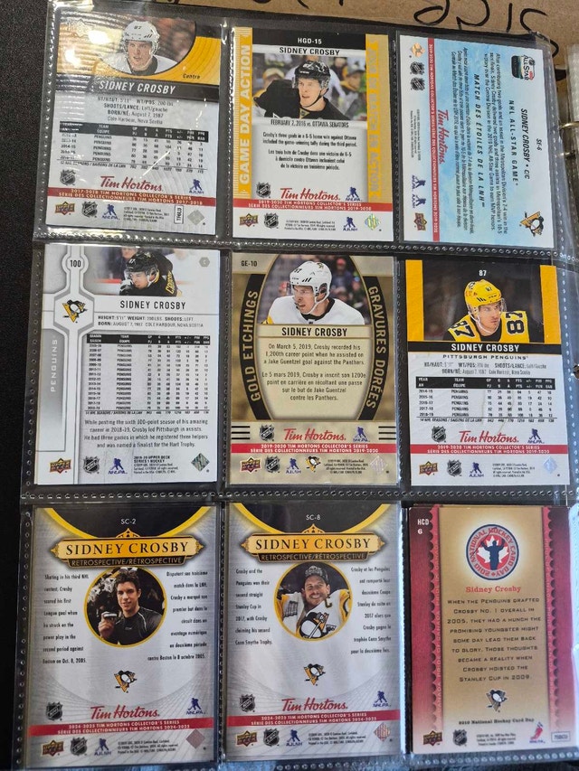 Sidney Crosby Upper Deck Hockey Card Collection - photo 2