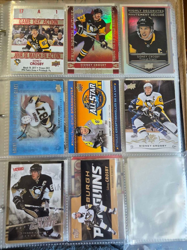 Sidney Crosby Upper Deck Hockey Card Collection - photo 3