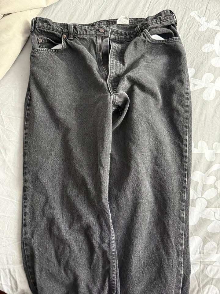 Levi's 619 Orange Tab Black Jeans 38/32 - photo 5