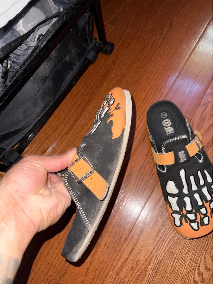 OM New York Custom Clog Slides Sz11-12 - photo 2
