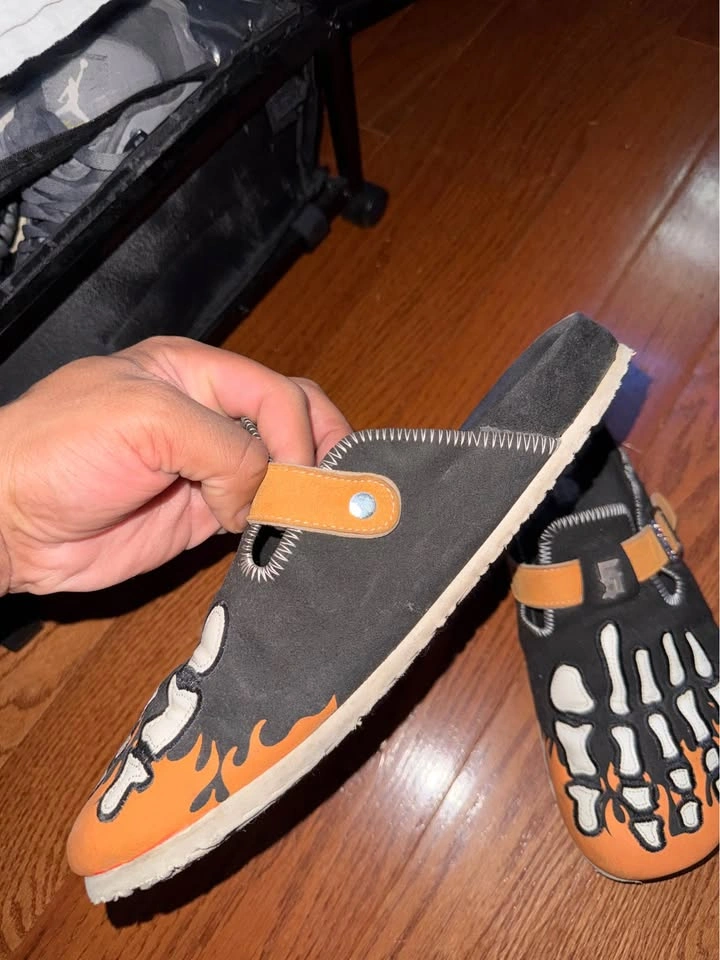 OM New York Custom Clog Slides Sz11-12 - photo 3