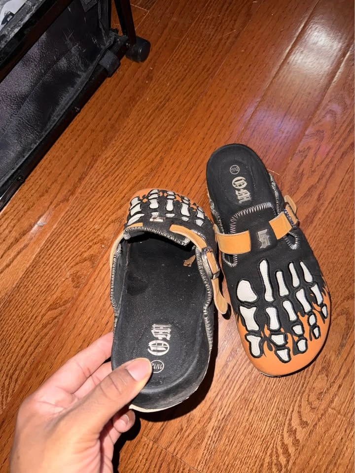 OM New York Custom Clog Slides Sz11-12 - photo 4