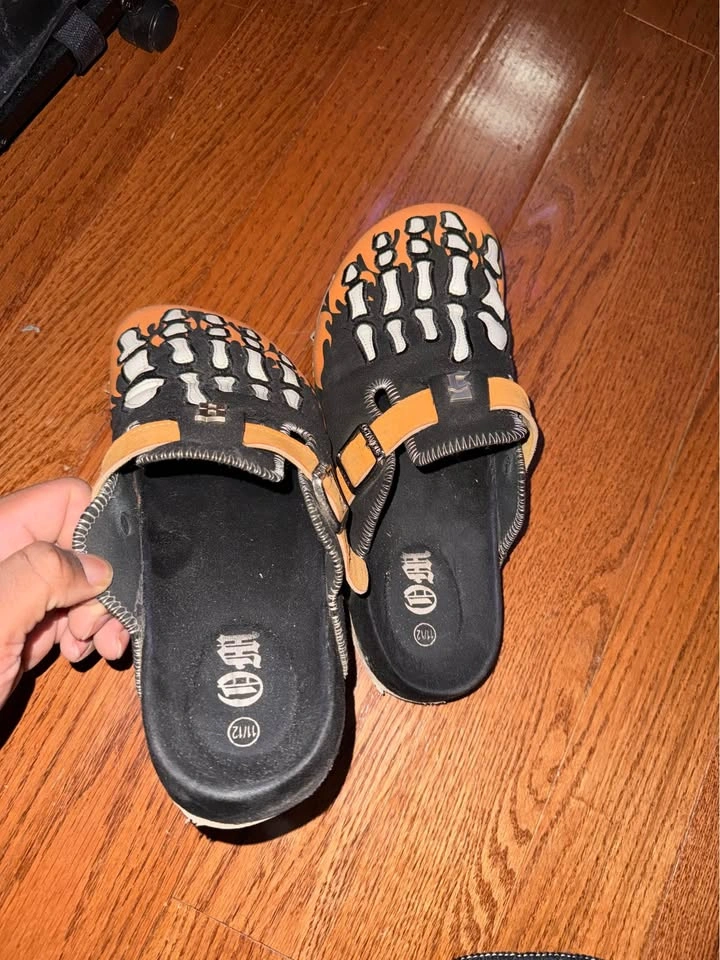 OM New York Custom Clog Slides Sz11-12 - photo 5