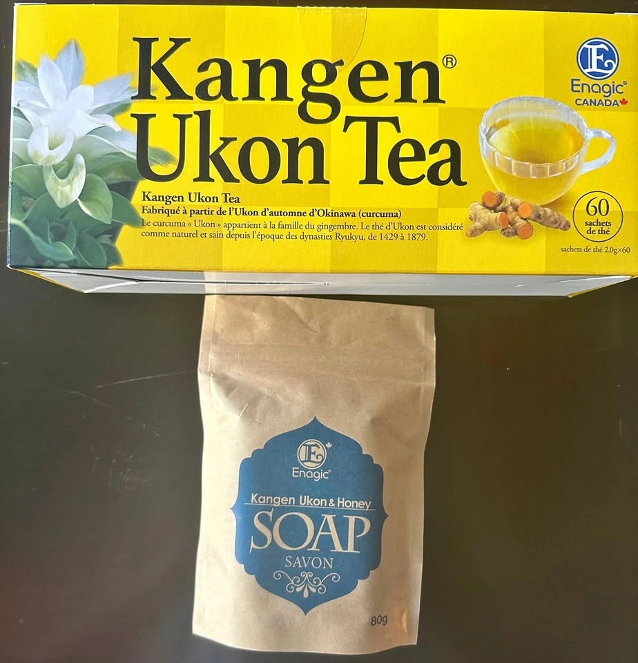 Kangen Ukon Tea + Kangen Soap