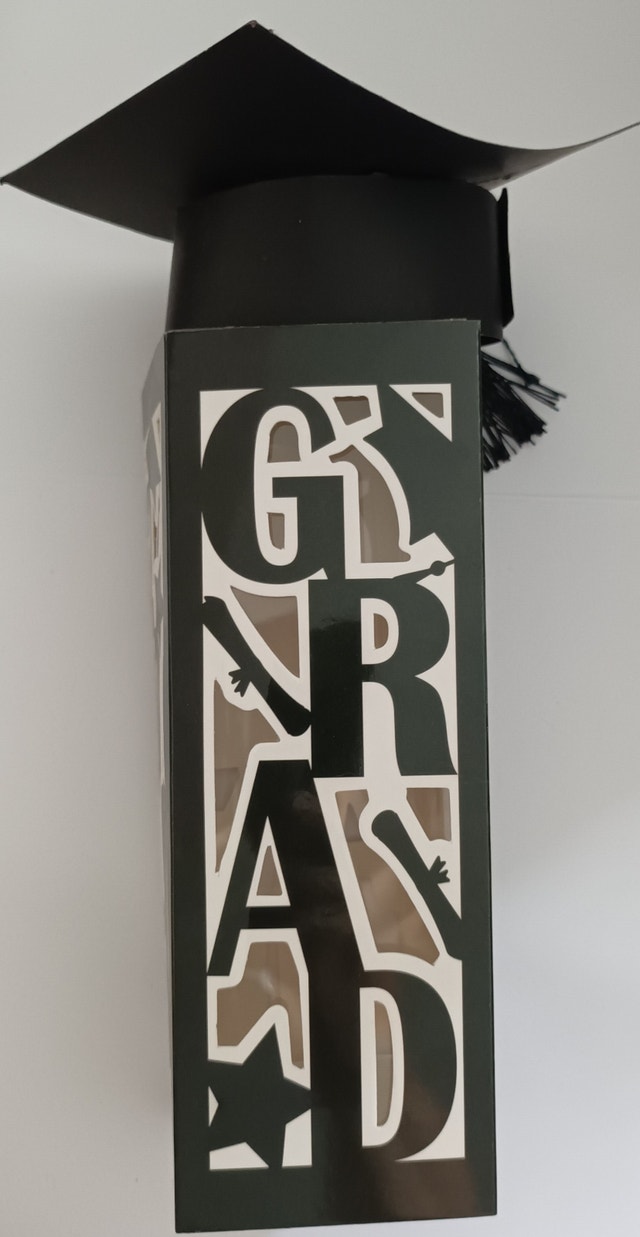 9 x Graduation Themed Decorative Light Lantern Centerpieces - photo 2