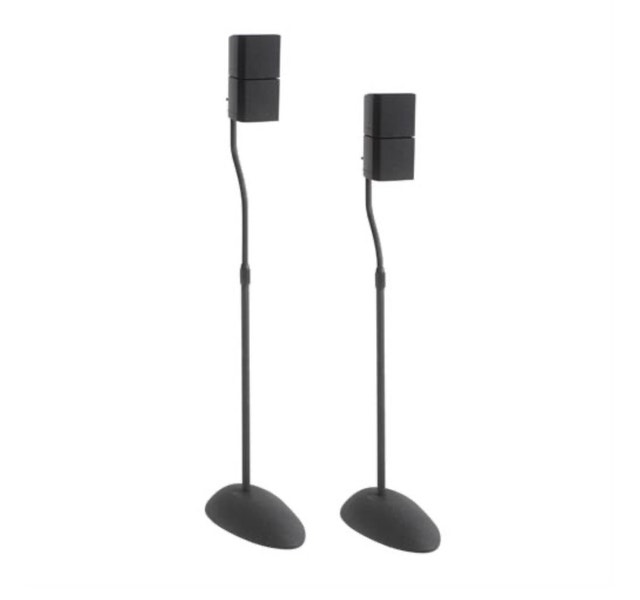 Brand New Sanus Adjustable Home Theatre Satellite Speaker Stands - photo 2