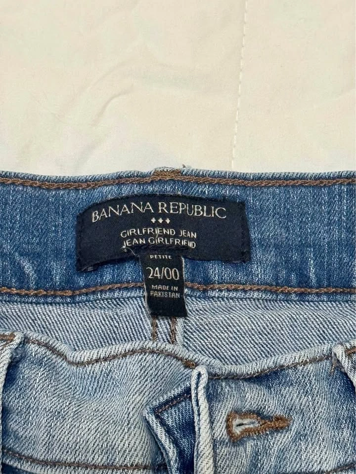 Banana Republic Low-Rise Girlfriend Jeans
