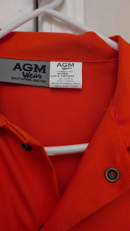 AGM Wear Safety Coverall Size 44 REG - photo 2