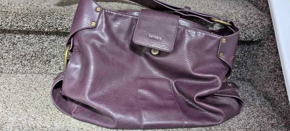 Samsara Purple Handbag