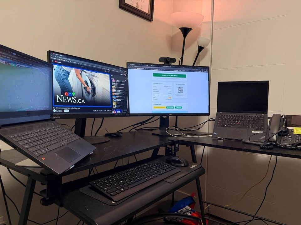 L-Shaped Gaming/Work Desk - photo 4