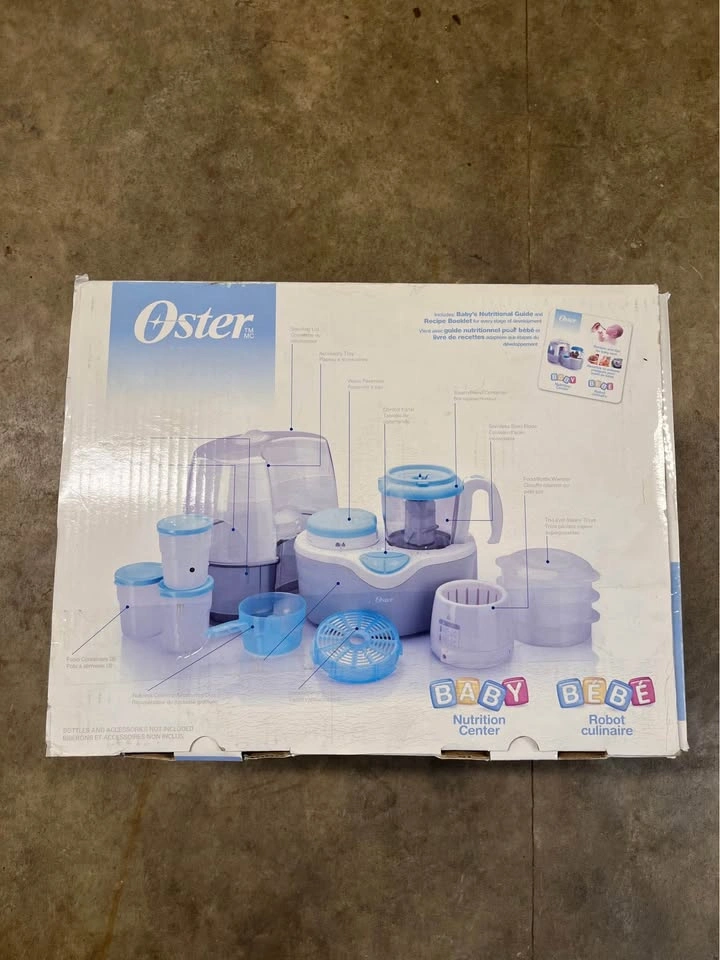 Oster Nutrition Center/bottle warmer/food processor