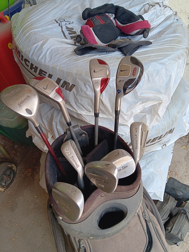 NIKE & other Golf clubs LH (lot or each)