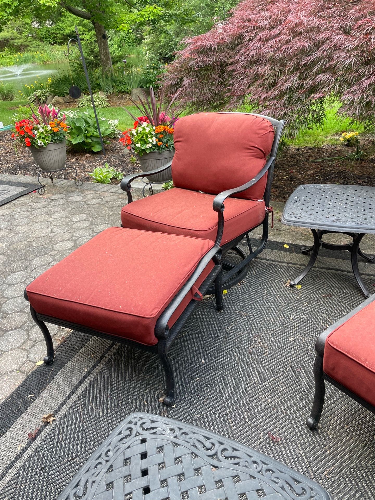 Fortunoff Patio Furniture with sunbrella cushions - photo 4