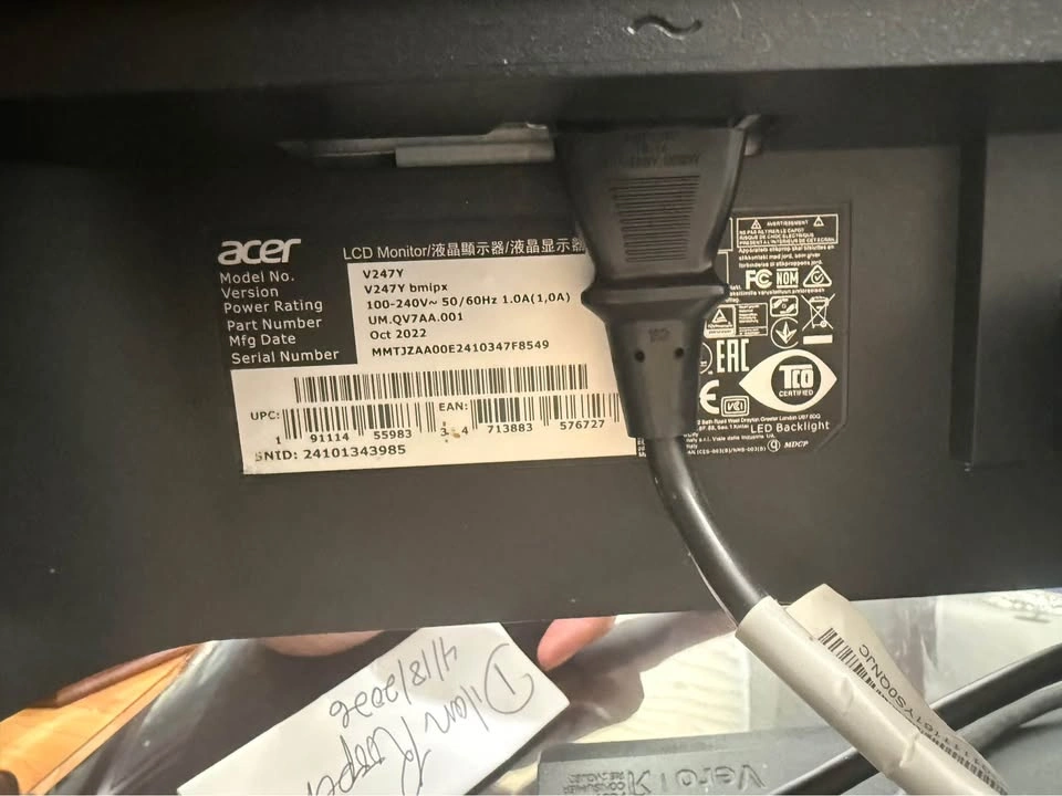 Acer Monitor - photo 2