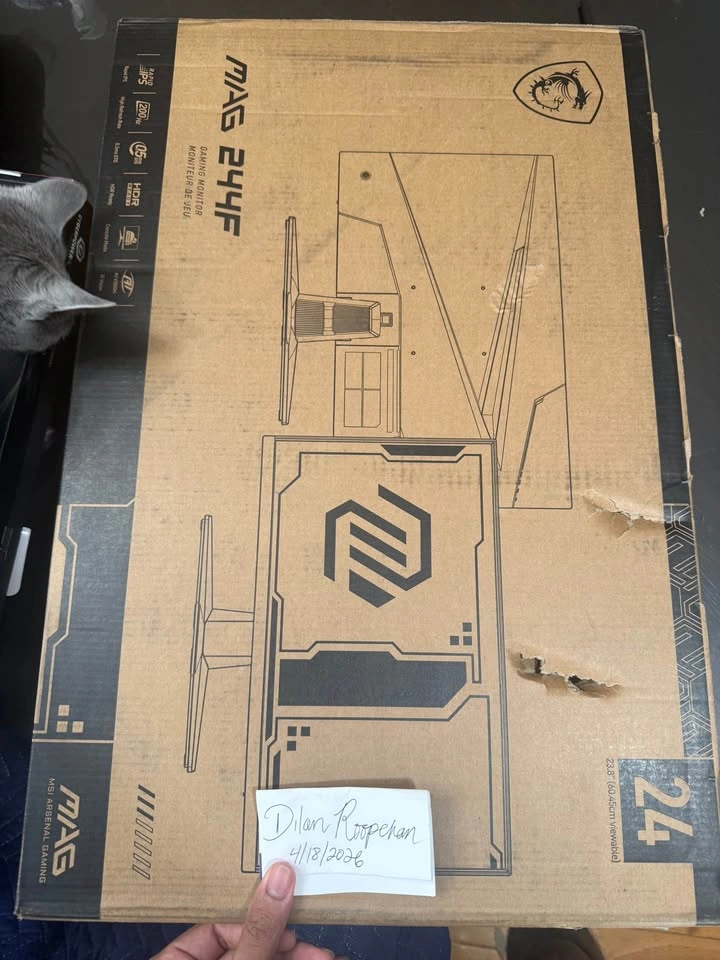 MSI MAG 244F - 24 inch gaming monitor - photo 2