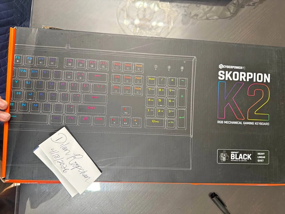 CyberPower Scorpion K2 Gaming Keyboard