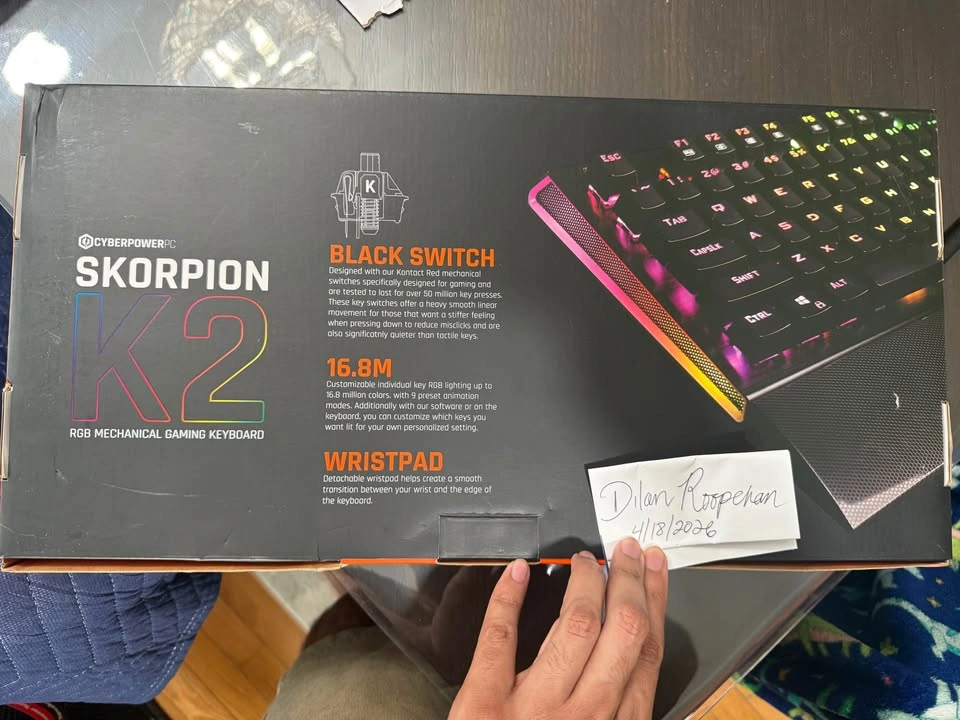 CyberPower Scorpion K2 Gaming Keyboard - photo 3