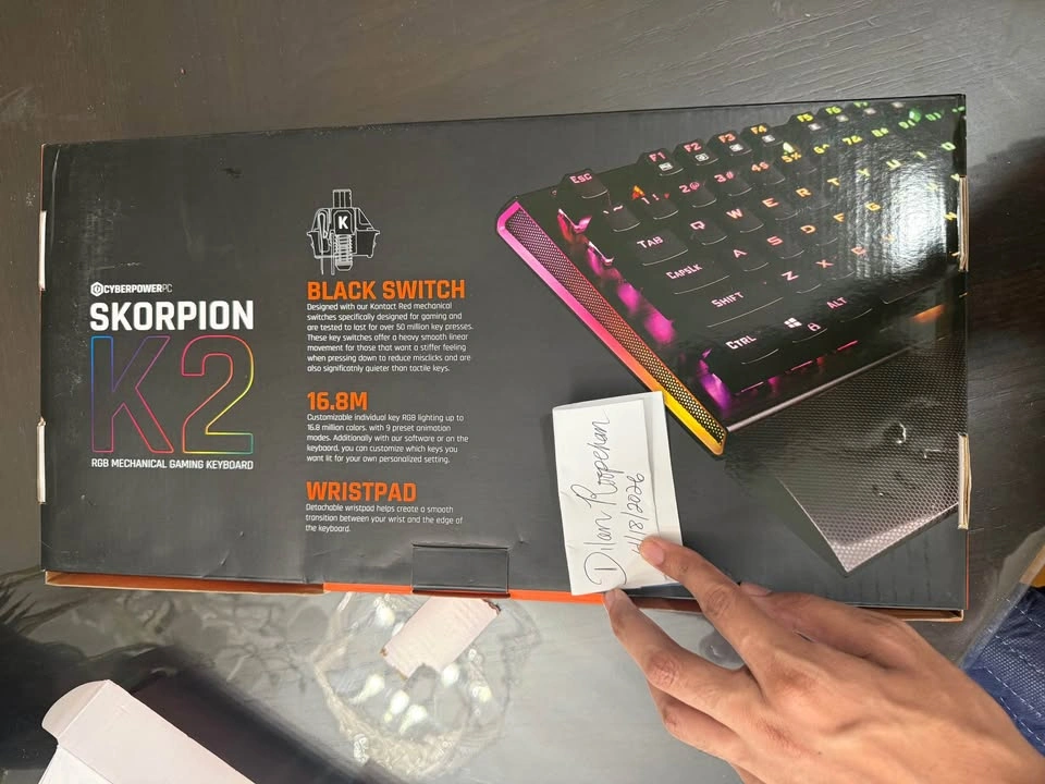 CyberPower Scorpion K2 Gaming Keyboard - photo 4