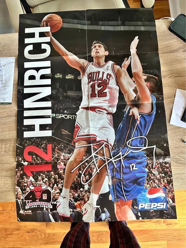 2006 Kirk Hinrich Poster 30 x 20
