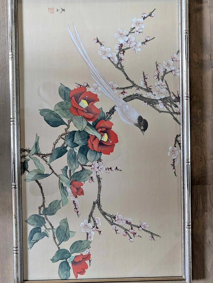 Embroidered Silk Piece