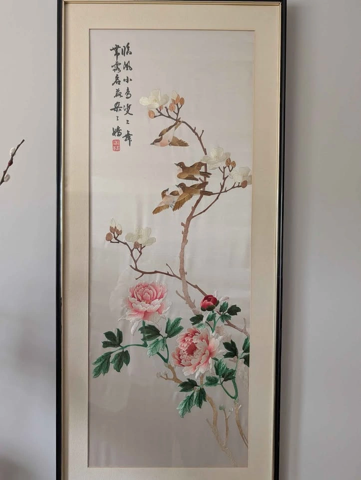 Chinese Antique Embroidery Pieces - photo 3