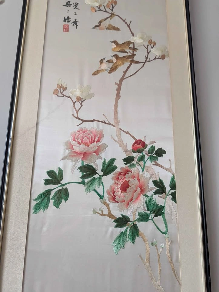 Chinese Antique Embroidery Pieces - photo 4