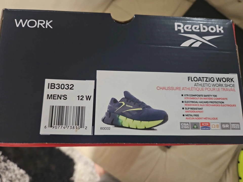 Reebok FloatZig Work Safety Shoes - Men's Size 12 Wide (New) - photo 2